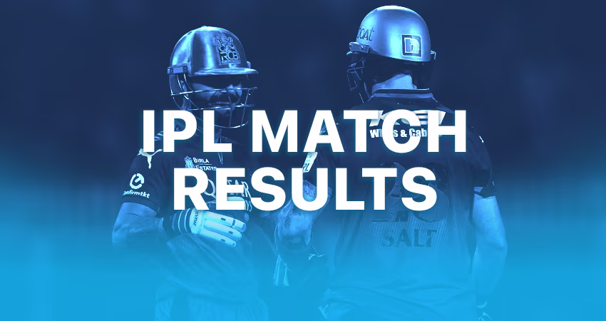 IPL Match Results